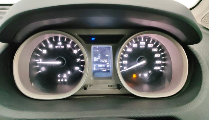2016 Tata Tiago XZ PETROL, Petrol, Manual, 74,162 km, Odometer Image