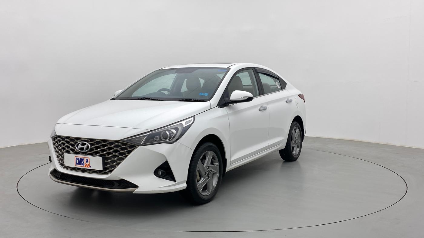 2021 Hyundai Verna SX 1.5 VTVT, Petrol, Manual, 18,273 km, Left Front Diagonal