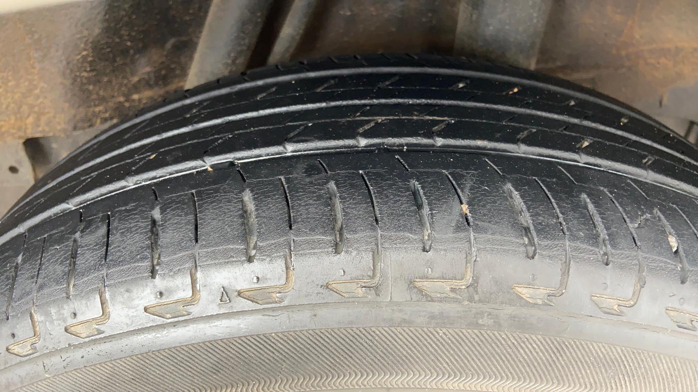 2022 Honda City 1.5L I-VTEC ZX, Petrol, Manual, 20,084 km, Left Rear Tyre Tread