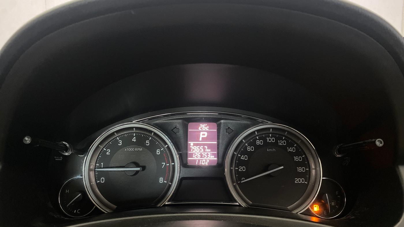 2015 Maruti Ciaz ZXI AT, Petrol, Automatic, 1,26,751 km, Odometer Image