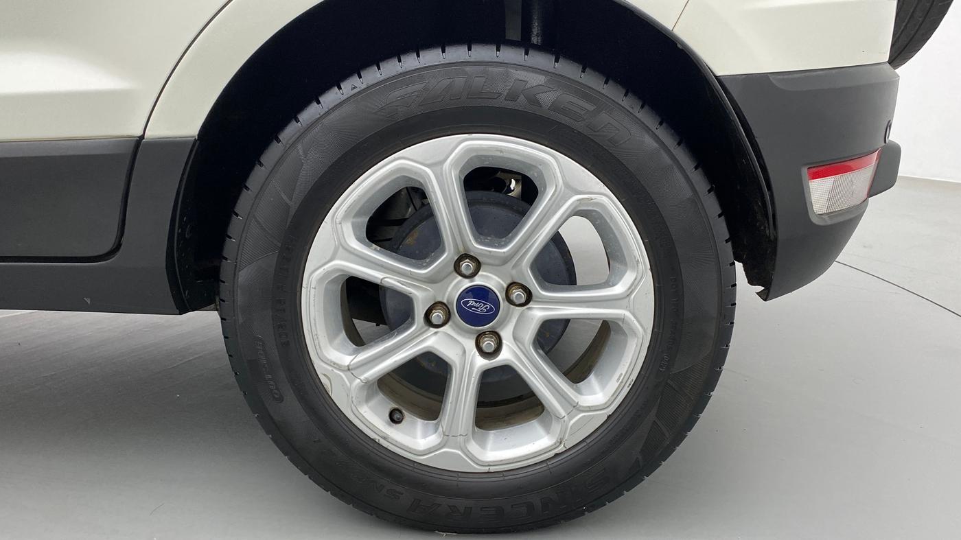 2018 Ford Ecosport TITANIUM + 1.5L PETROL AT, CNG, Automatic, 1,12,071 km, Left Rear Wheel