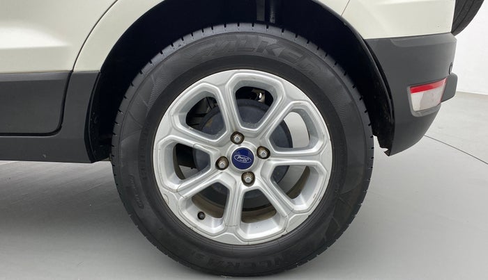 2018 Ford Ecosport TITANIUM + 1.5L PETROL AT, CNG, Automatic, 1,12,071 km, Left Rear Wheel