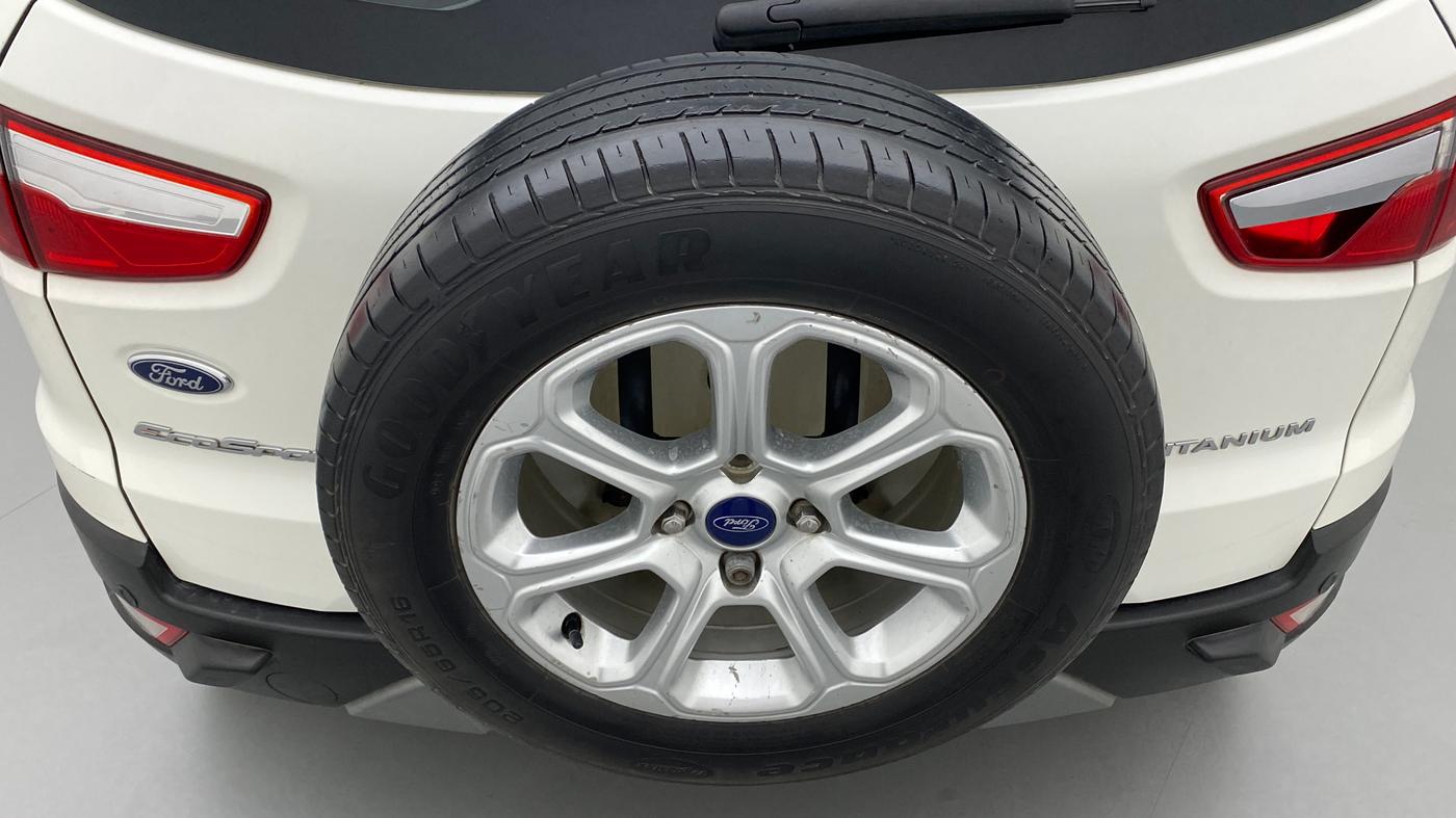 2018 Ford Ecosport TITANIUM + 1.5L PETROL AT, CNG, Automatic, 1,12,071 km, Spare Tyre
