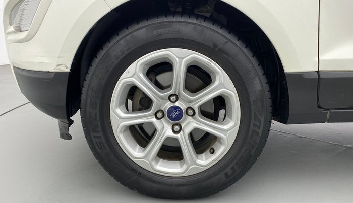 2018 Ford Ecosport TITANIUM + 1.5L PETROL AT, CNG, Automatic, 1,12,071 km, Left Front Wheel