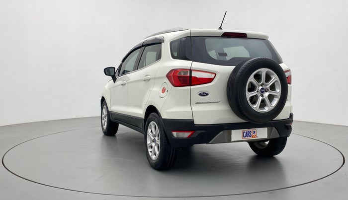 2018 Ford Ecosport TITANIUM + 1.5L PETROL AT, CNG, Automatic, 1,12,071 km, Left Back Diagonal