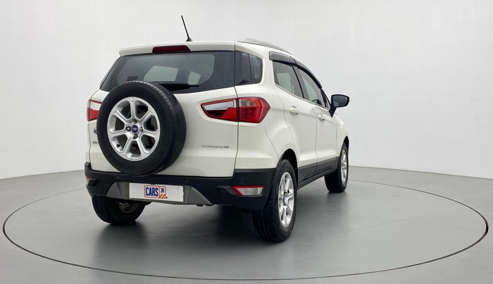 2018 Ford Ecosport TITANIUM + 1.5L PETROL AT, CNG, Automatic, 1,12,071 km, Right Back Diagonal