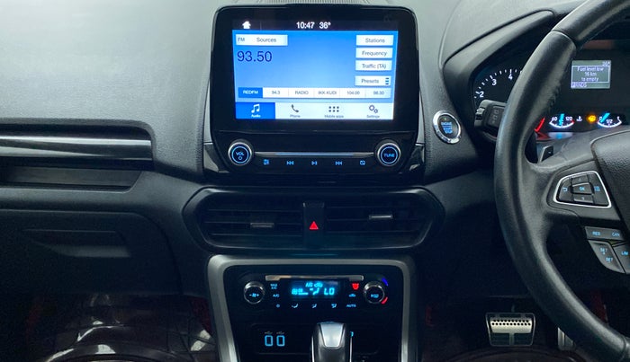 2018 Ford Ecosport TITANIUM + 1.5L PETROL AT, CNG, Automatic, 1,12,071 km, Air Conditioner