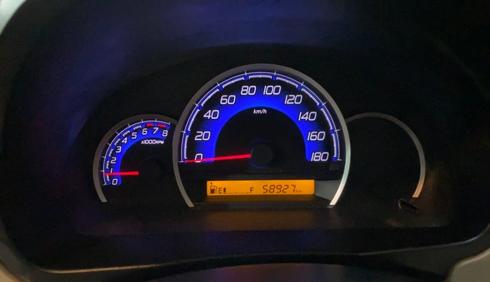 2017 Maruti Wagon R 1.0 VXI, Petrol, Manual, 58,924 km, Odometer Image