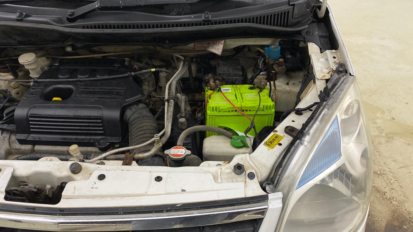 2015 Maruti Wagon R 1.0 VXI, CNG, Manual, 1,14,243 km, Engine View - Left