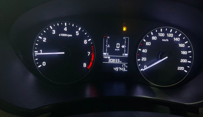 2017 Hyundai Elite i20 MAGNA EXECUTIVE 1.2, Petrol, Manual, 49,733 km, Odometer Image