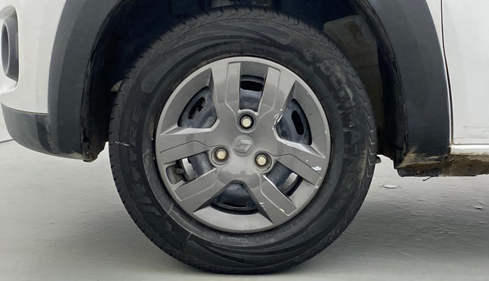 2018 Renault Kwid 1.0 RXT Opt, Petrol, Manual, 20,947 km, Left Front Wheel