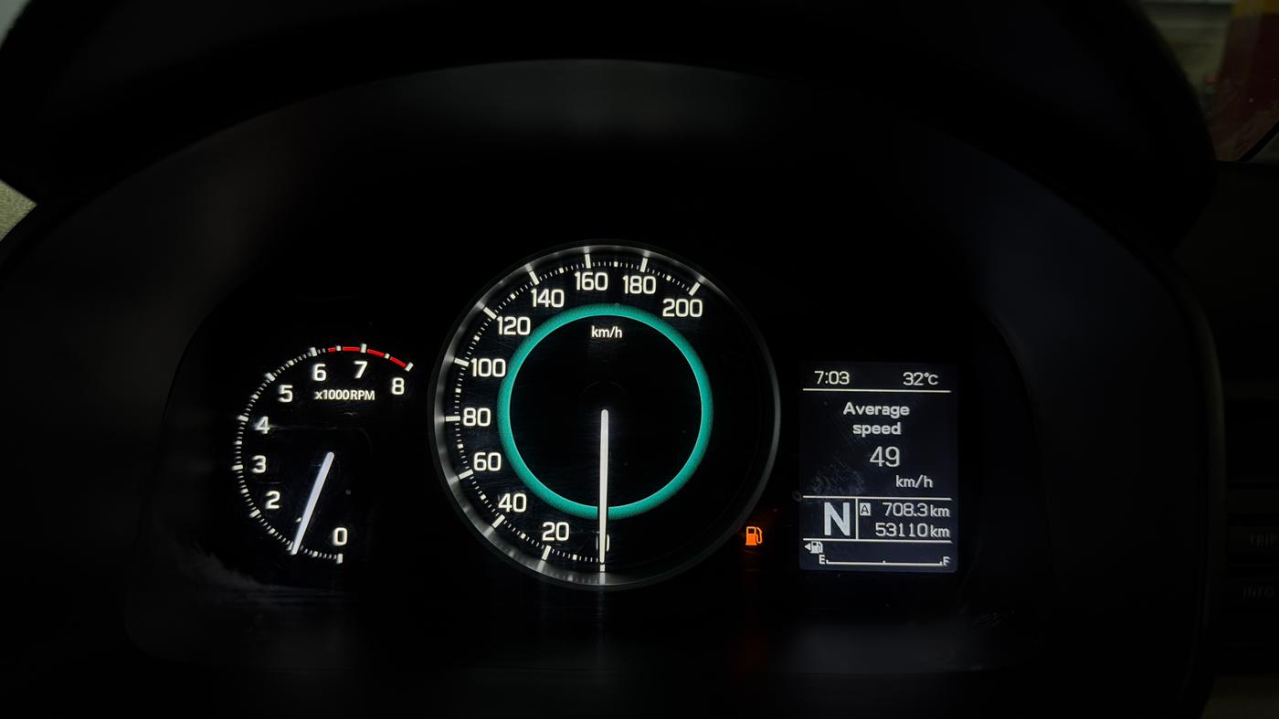 2024 Maruti IGNIS ZETA 1.2 AMT, Petrol, Automatic, 53,109 km, Odometer Image