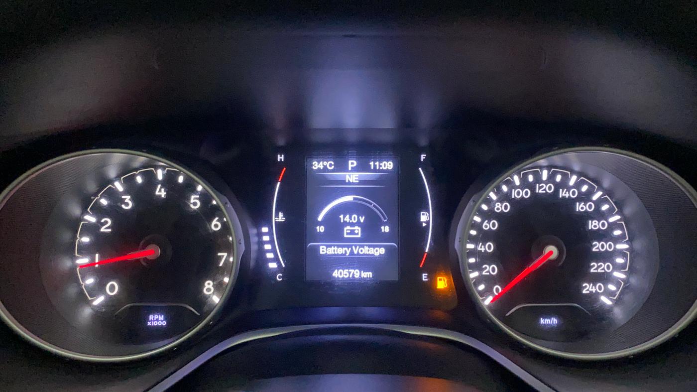 2017 Jeep Compass LIMITED 1.4 PETROL AT, Petrol, Automatic, 40,579 km, Odometer Image