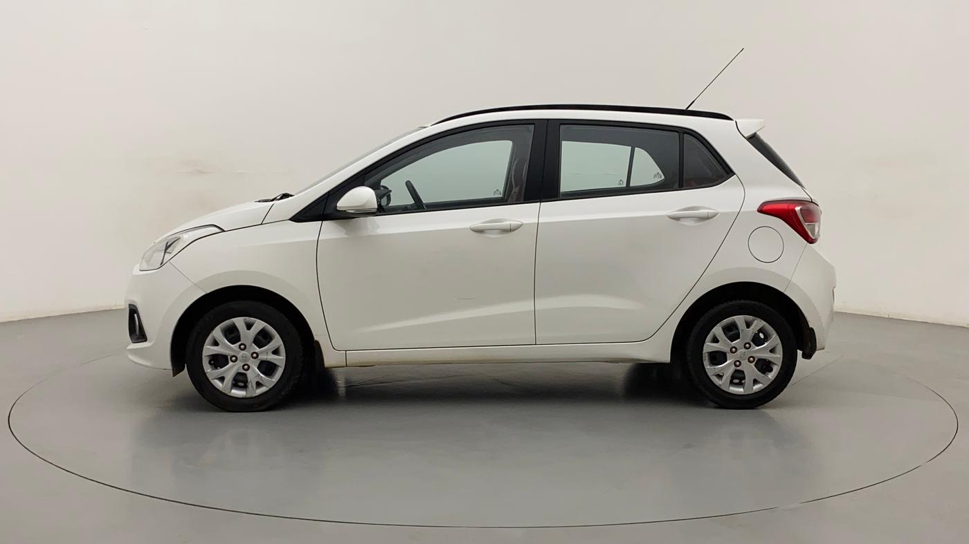 2016 Hyundai Grand i10 SPORTZ 1.2 KAPPA VTVT, Petrol, Manual, 63,572 km, Left Side