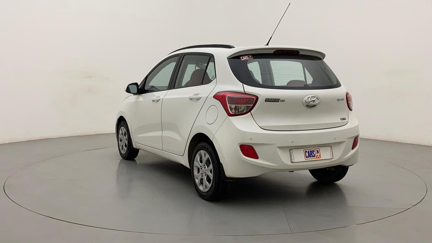 2016 Hyundai Grand i10 SPORTZ 1.2 KAPPA VTVT, Petrol, Manual, 63,572 km, Left Back Diagonal