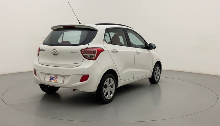 2016 Hyundai Grand i10 SPORTZ 1.2 KAPPA VTVT, Petrol, Manual, 63,572 km, Right Back Diagonal