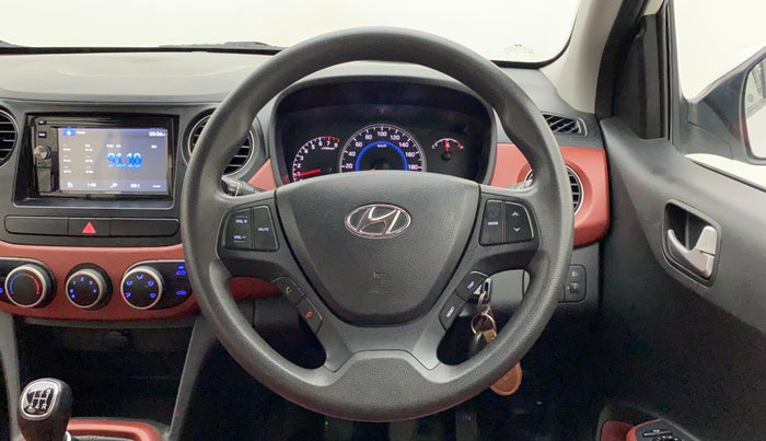 2016 Hyundai Grand i10 SPORTZ 1.2 KAPPA VTVT, Petrol, Manual, 63,572 km, Steering Wheel Close Up