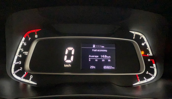 2021 KIA SONET HTK PLUS 1.2, CNG, Manual, 65,872 km, Odometer Image