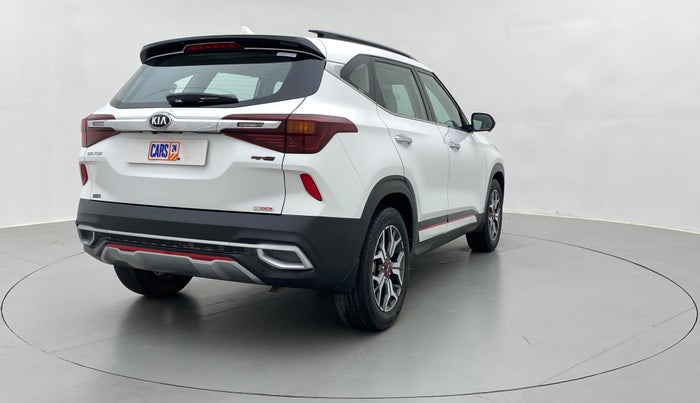 2019 KIA SELTOS GTX+ 1.4 MT, Petrol, Manual, 30,956 km, Right Back Diagonal