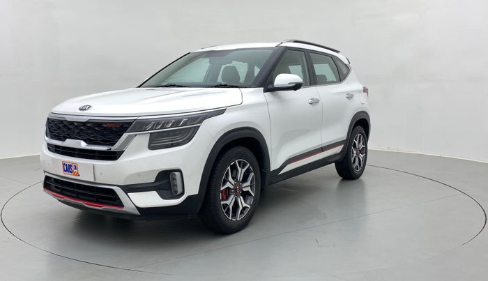2019 KIA SELTOS GTX+ 1.4 MT, Petrol, Manual, 30,956 km, Left Front Diagonal