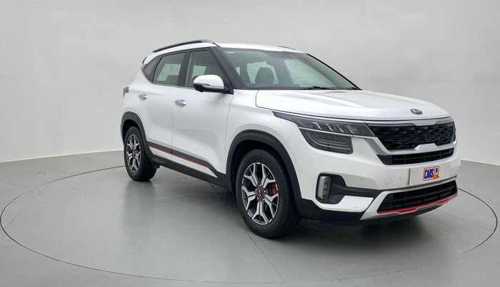 2019 KIA SELTOS GTX+ 1.4 MT, Petrol, Manual, 30,956 km, Right Front Diagonal