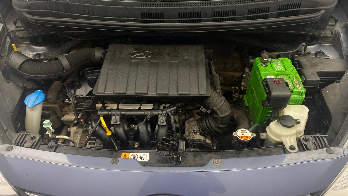2014 Hyundai Xcent S 1.2, Petrol, Manual, 40,552 km, Engine View