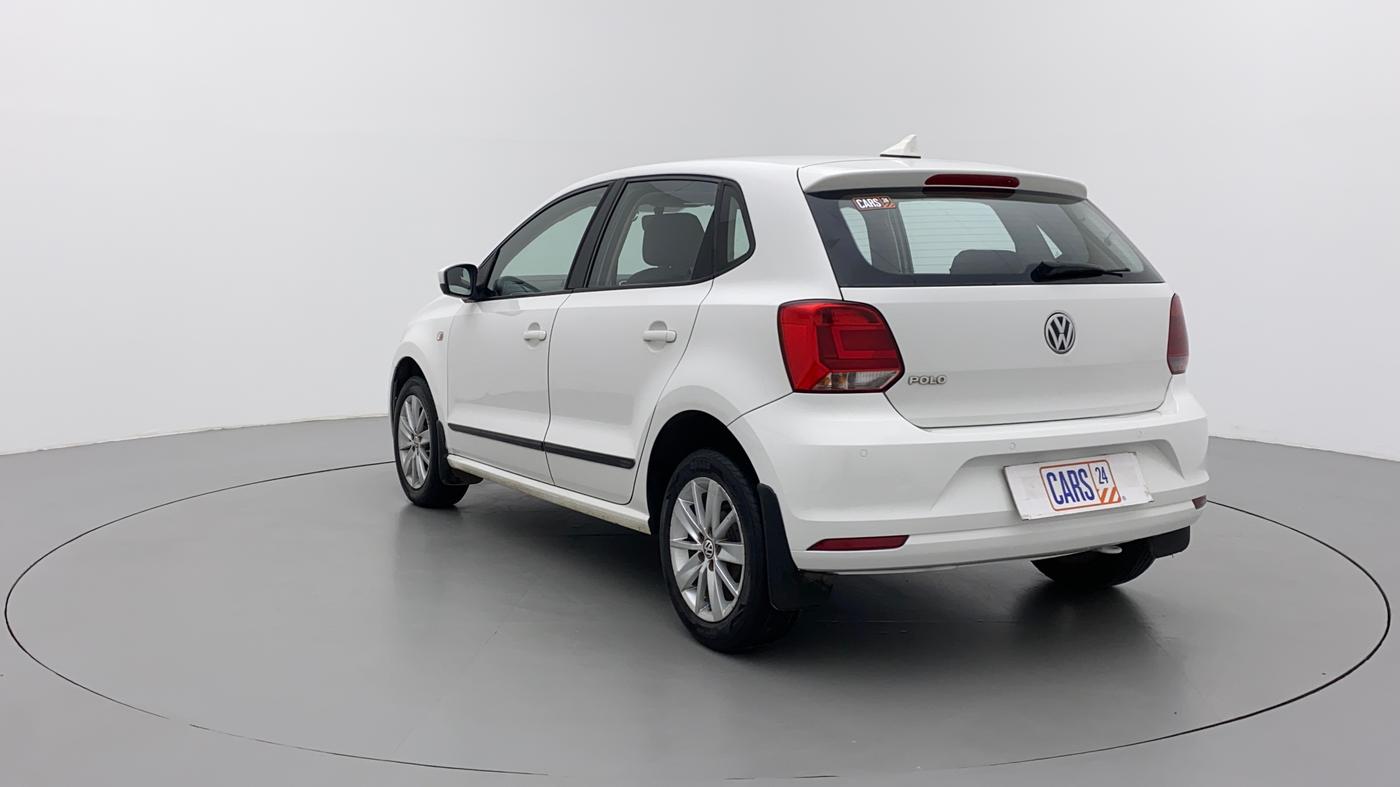 2014 Volkswagen Polo HIGHLINE1.2L, Petrol, Manual, 77,479 km, Left Back Diagonal