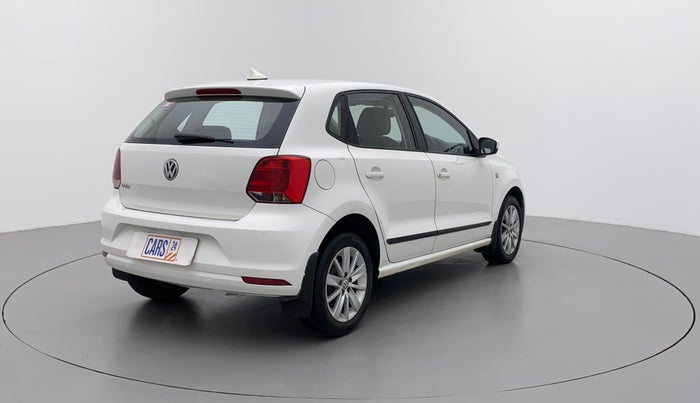 2014 Volkswagen Polo HIGHLINE1.2L, Petrol, Manual, 77,479 km, Right Back Diagonal