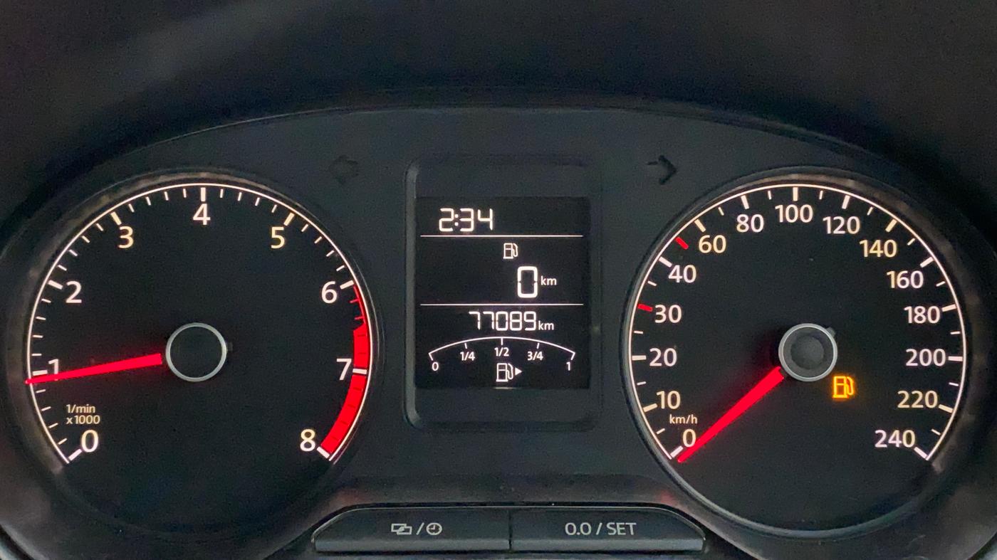2014 Volkswagen Polo HIGHLINE1.2L, Petrol, Manual, 77,479 km, Odometer Image