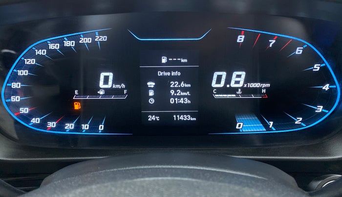 2021 Hyundai NEW I20 ASTA 1.2 MT, Petrol, Manual, 11,432 km, Odometer Image