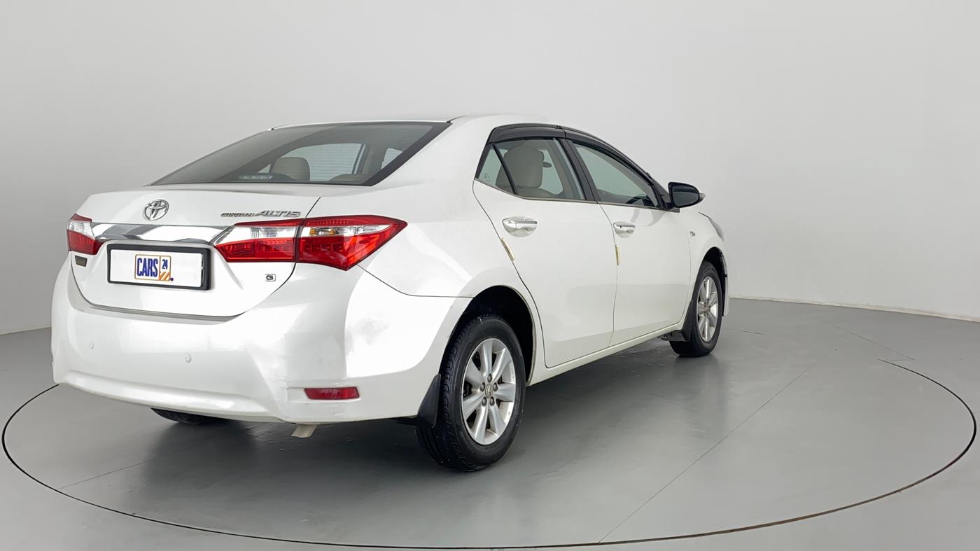 2015 Toyota Corolla Altis G, Petrol, Manual, 38,722 km, Right Back Diagonal