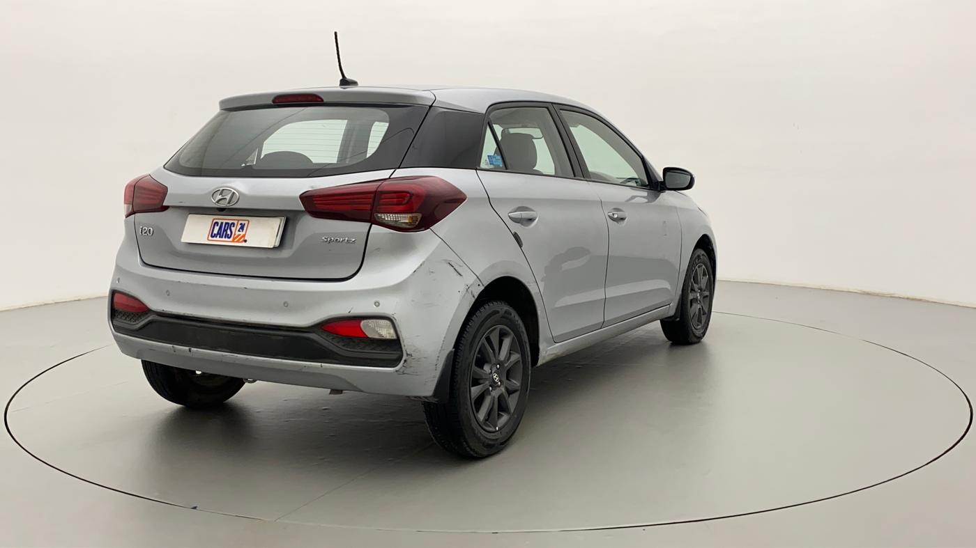 2019 Hyundai Elite i20 SPORTZ PLUS 1.2, Petrol, Manual, 19,833 km, Right Back Diagonal