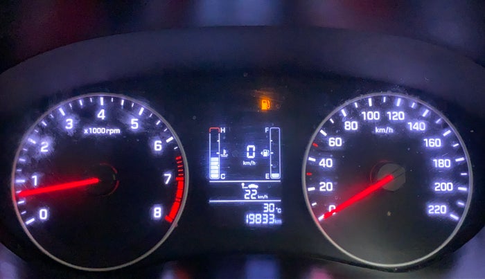 2019 Hyundai Elite i20 SPORTZ PLUS 1.2, Petrol, Manual, 19,833 km, Odometer Image