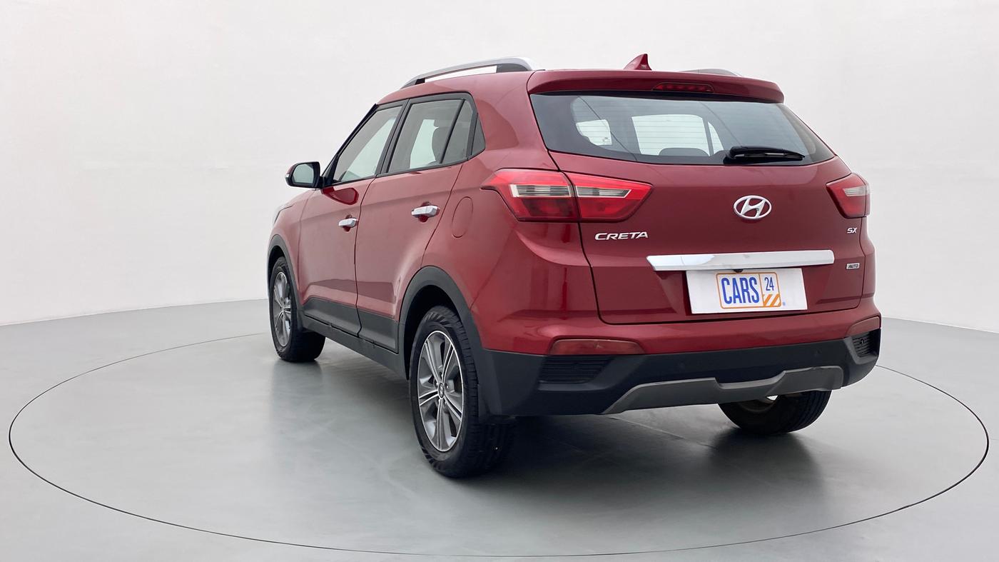 2017 Hyundai Creta 1.6 CRDI SX PLUS AUTO, Diesel, Automatic, 67,666 km, Left Back Diagonal