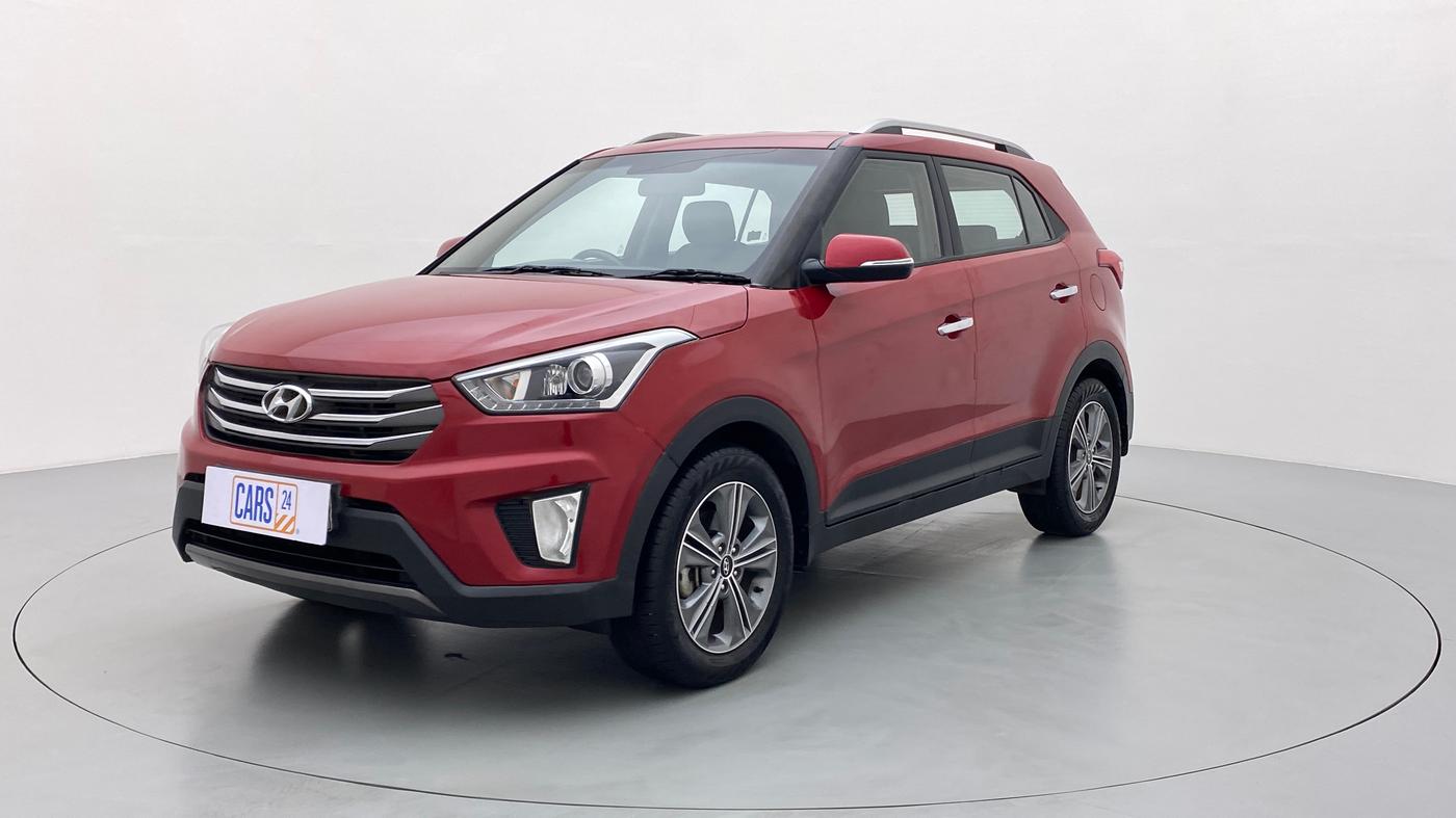 2017 Hyundai Creta 1.6 CRDI SX PLUS AUTO, Diesel, Automatic, 67,666 km, Left Front Diagonal