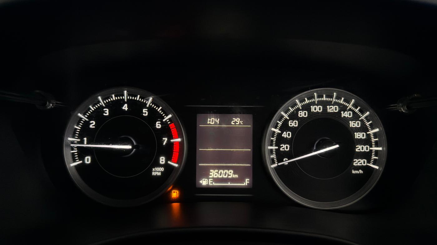 2023 Toyota Glanza S, Petrol, Manual, 35,997 km, Odometer Image