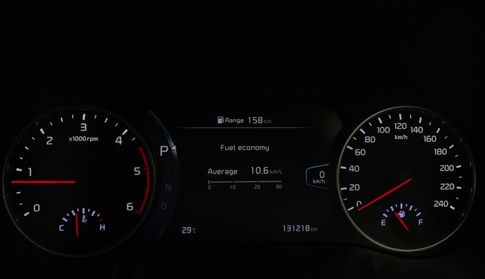 2020 KIA SELTOS HTX PLUS AT1.5 DIESEL, Diesel, Automatic, 1,31,214 km, Odometer Image
