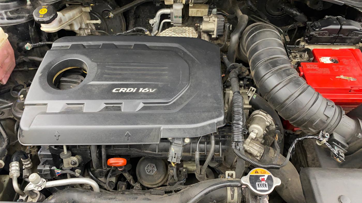 2020 KIA SELTOS HTX PLUS AT1.5 DIESEL, Diesel, Automatic, 1,31,310 km, Engine View