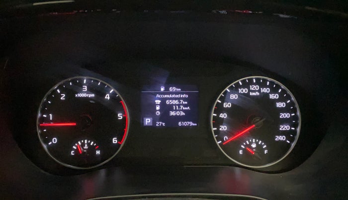 2022 KIA SELTOS HTX 1.5 DIESEL AT, Diesel, Automatic, 61,079 km, Odometer Image