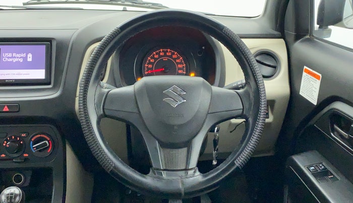 2019 Maruti New Wagon-R LXI CNG 1.0 L, CNG, Manual, 53,085 km, Steering Wheel Close Up