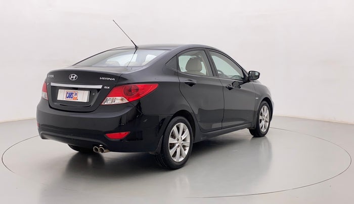 2013 Hyundai Verna FLUIDIC 1.6 VTVT SX, Petrol, Manual, 54,780 km, Right Back Diagonal