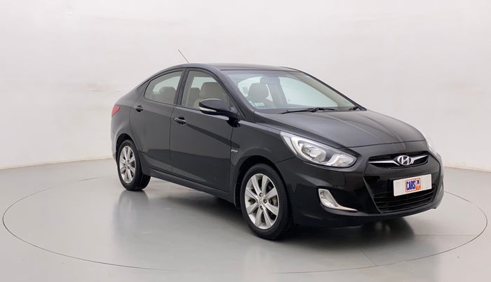 2013 Hyundai Verna FLUIDIC 1.6 VTVT SX, Petrol, Manual, 54,780 km, Right Front Diagonal