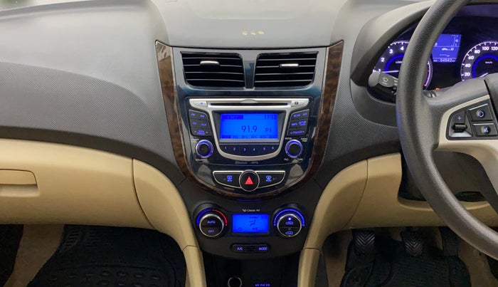2013 Hyundai Verna FLUIDIC 1.6 VTVT SX, Petrol, Manual, 54,780 km, Air Conditioner