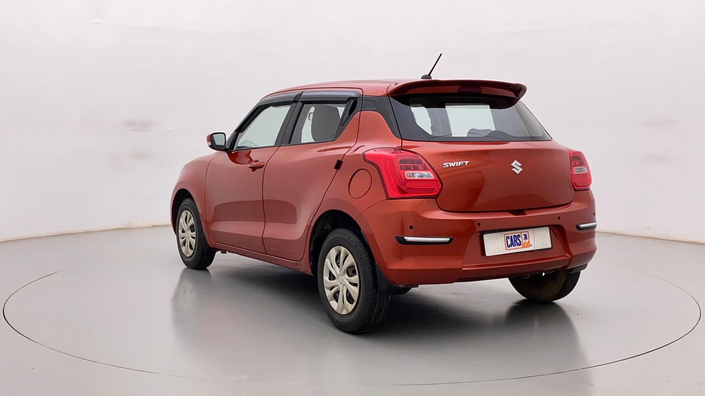 2018 Maruti Swift VXI AMT, Petrol, Automatic, 25,687 km, Left Back Diagonal