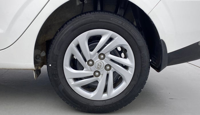 2020 Hyundai AURA S 1.2 CNG, CNG, Manual, 28,275 km, Left Rear Wheel