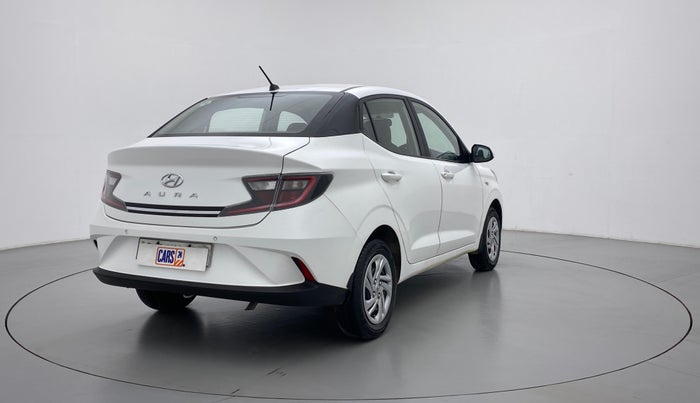 2020 Hyundai AURA S 1.2 CNG, CNG, Manual, 28,275 km, Right Back Diagonal