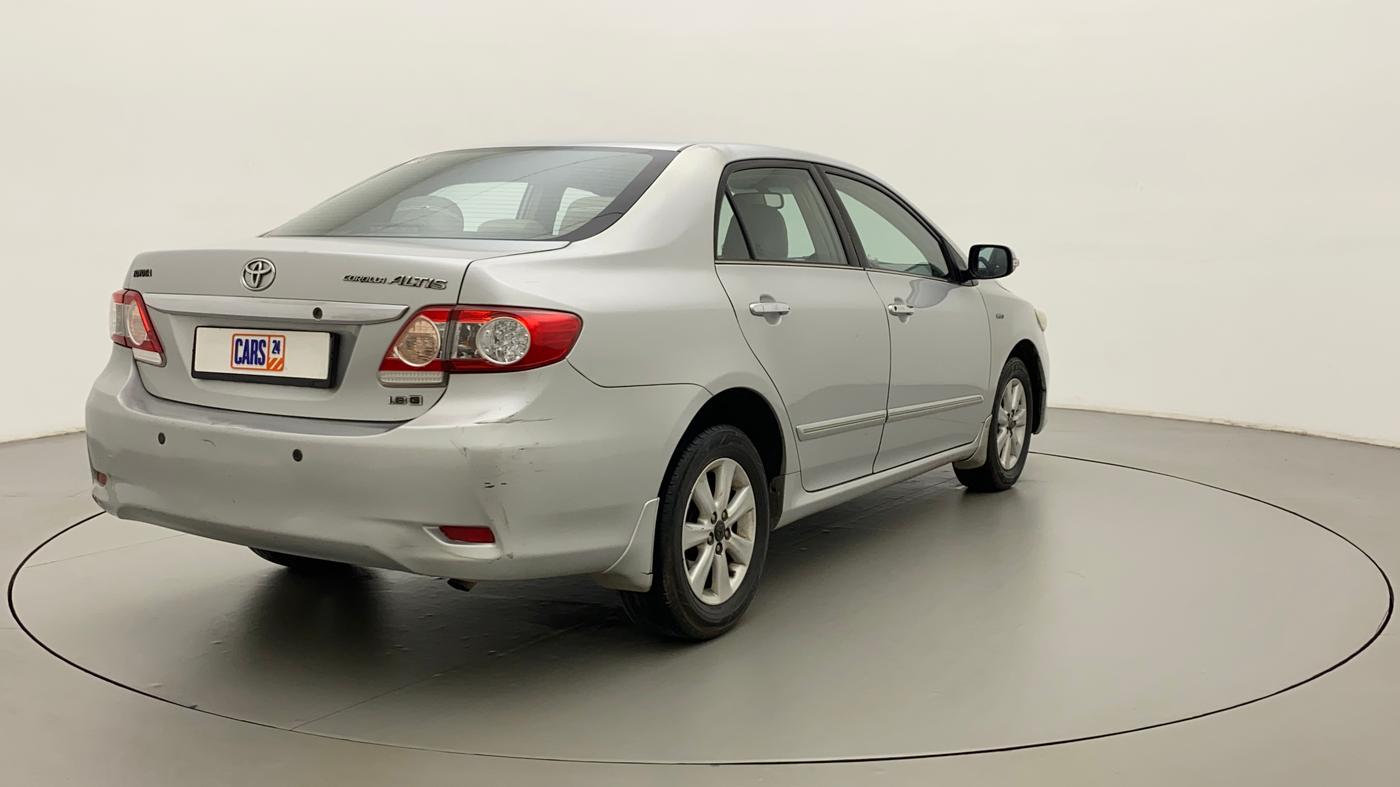2012 Toyota Corolla Altis G PETROL, Petrol, Manual, 1,00,798 km, Right Back Diagonal