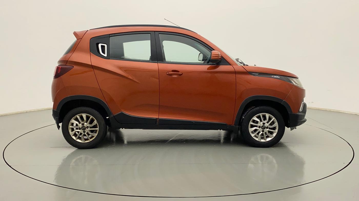 2016 Mahindra Kuv100 K8 5 STR, Petrol, Manual, 47,044 km, Right Side View