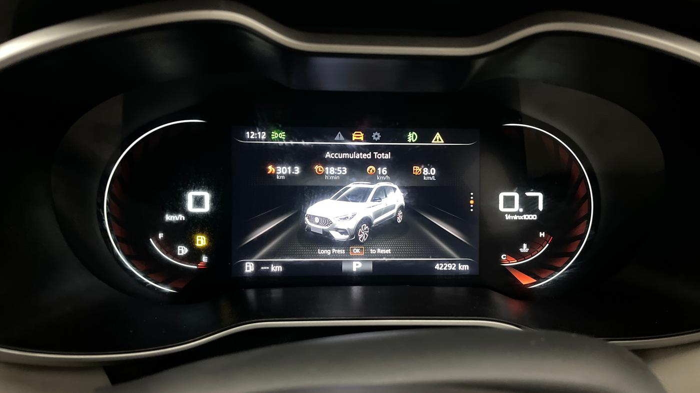 2021 MG ASTOR SAVVY 1.5 CVT, Petrol, Automatic, 42,291 km, Odometer Image