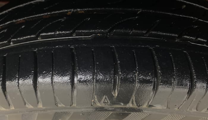 2015 Tata Nano TWIST XTA, Petrol, Automatic, 27,058 km, Left Front Tyre Tread